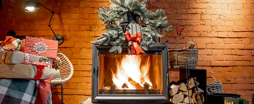 Travis Industries Linear Gas Fireplace Installation in Newton, Iowa
