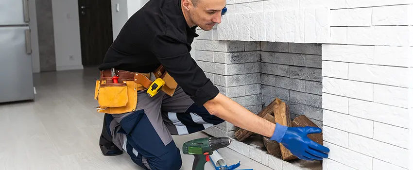 Fireplace Damaged Damper Frame Repair Services in Newton, Iowa